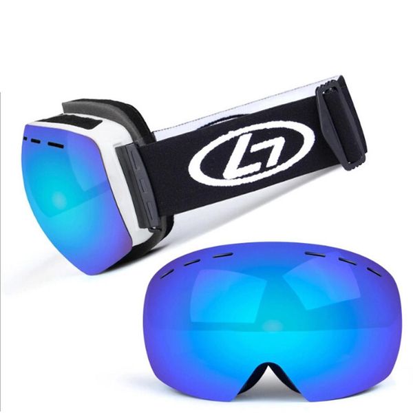 

windshield snowboard double layer anti-fog ski outdoor activities goggles mountain spectacles