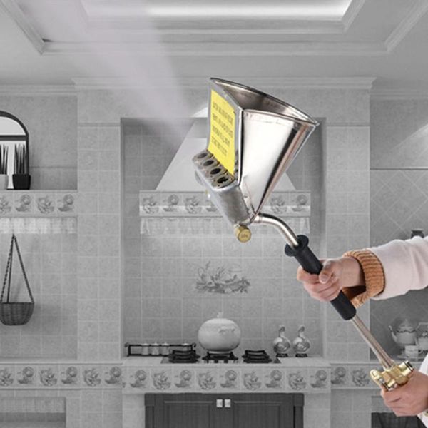 

4 spray holes painting walls cement mortar sprayer stainless steel spray gun hopper gun render sprayer hopper