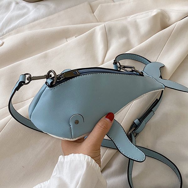 

cute whale design women shoulder bag purses and handbags cartoon crossbody messenger bag girls 2020 bolsa personality coin purse