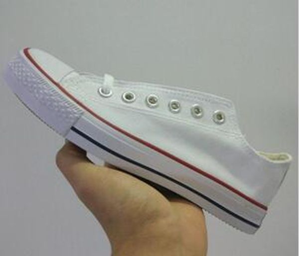 

2017 new star big size 35-45 casual shoes low stars classic canvas shoe men's/women's canvas shoes, Black