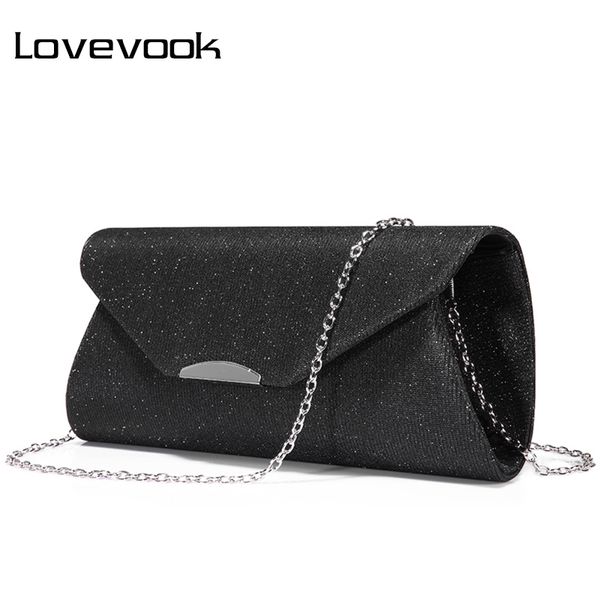

lovevook fashion women evening clutches bag female crossbody bag ladies envelope purse for party with chains handbags ladies