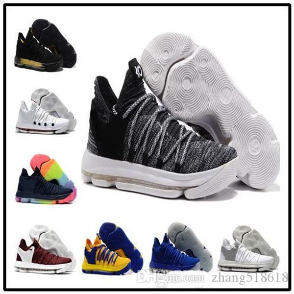 kd 10 white kids
