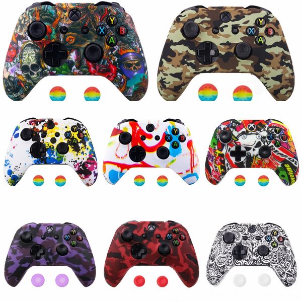

0c8cy замена тонкий мягкая на ощупь передняя панель верхняя ремонт ручка боковые направляющие крышка чехол для xbox один контроллер оболочки