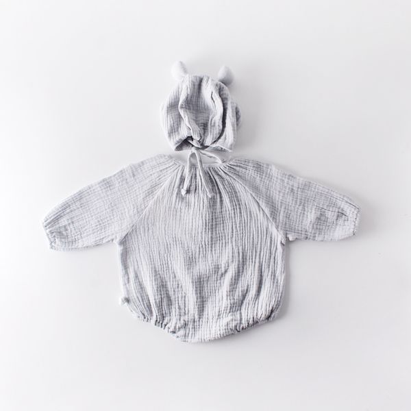 

baby boy girl дизайнерская одежда ползунки с длинным рукавом о-образным вырезом сплошной цвет мягкая ползунки младенческая дети 100% хлопок, Blue