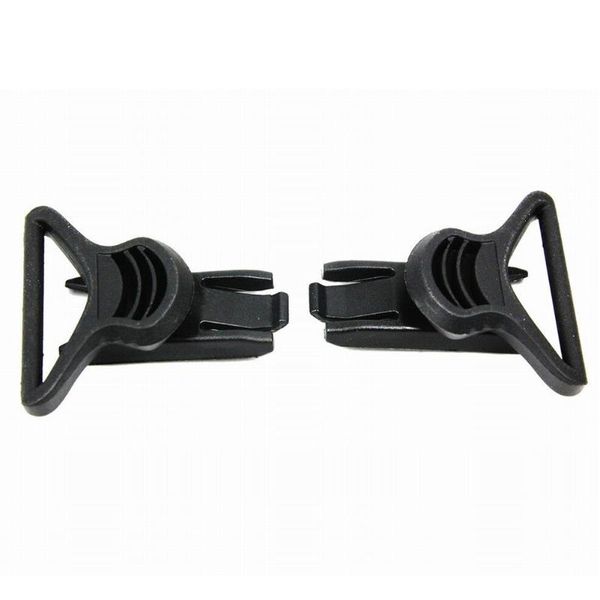 

1 pair equipment side rails sports tool glasses buckle parts swivel clip abs tactical goggle durable helmet accessory