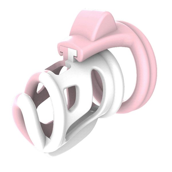 

2020 new fashion color vent hole design male chastity device la color b