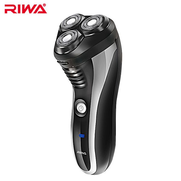 

riwa rechargeable usb shaver three blades hair razor electric shave machine electric washable trimmer for beard shaver ra-5301