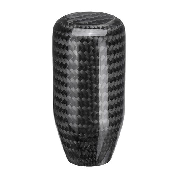 

universal carbon fiber manual transmission stick gear shift knob with 3 adaptors nr-shipping