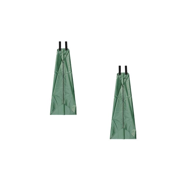 

2x slow release tarpaulin tree watering bag for plants 5-8 hours 20 gallon