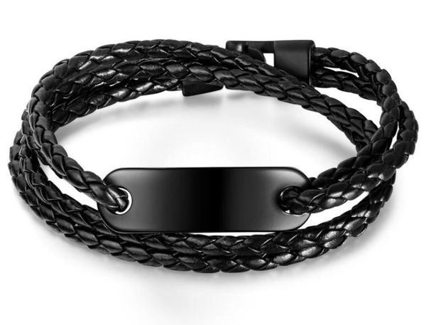 

men bracelets new designer leather bracelet fashion bangle 3 layers wholesale jewelry luxury designer men wholesale jewelrys, Golden;silver