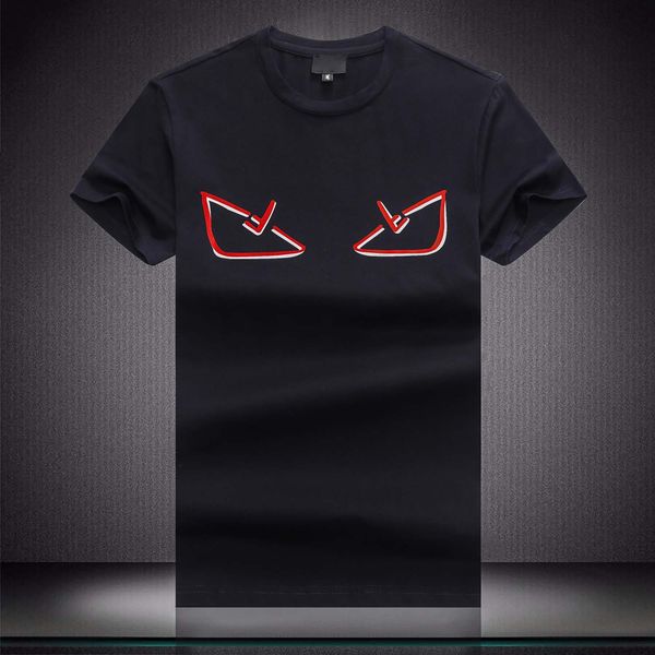 

19ss подпись футболка париж европейских вышивки напечатаны письма людей способа t-рубашки случайных мужчин и женщин одежда из хлопка футболк, White;black