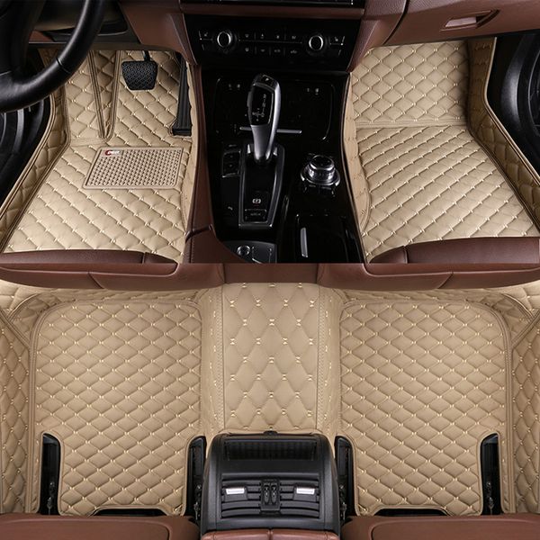 

custom car floor mat for hyundai solaris creta elantra santa fe tucson getz ix25all car floor protector non-slip car accessories