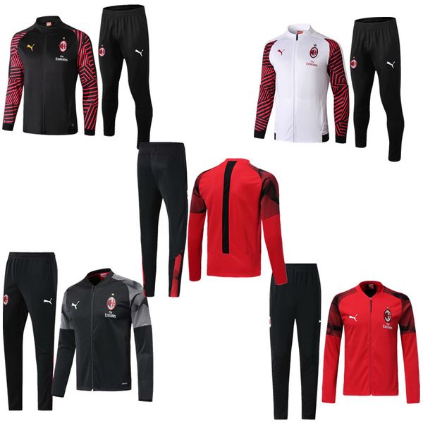 

Ac milan track uit jacket port wear et 1819 maillot de foot men track uit ac milan occer jacket long leeve pant et clothing