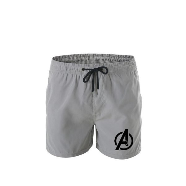 

men running shorts gym fitness workout jogging short pants gym training sport shorts men jogger summer beach, White;black