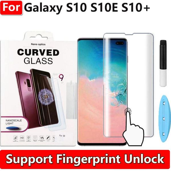 

Full adhe ive ca e friendly full glue curved edge gla for am ung 9 note 9 10 liquid di per ion tech with uv light protector