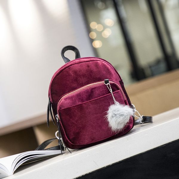

women backpack preppy style school bags soft fabric travel backpack corduroy bookbag for teenage girls small
