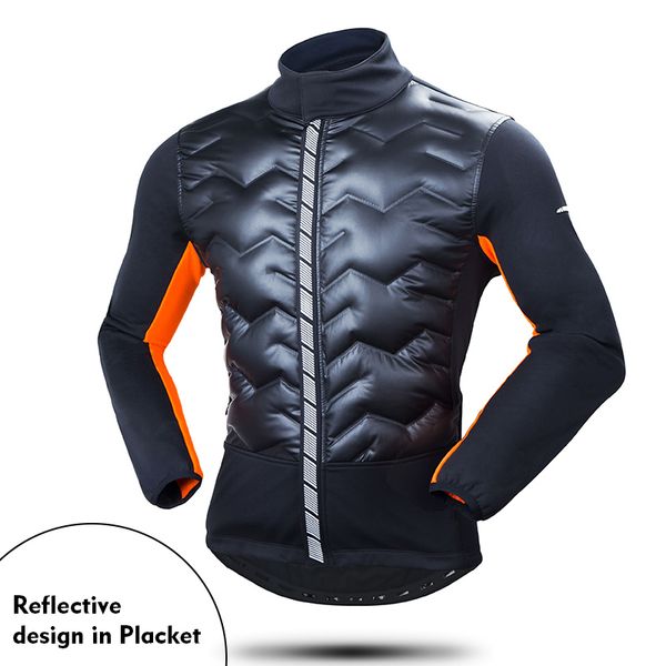 

motocycle jacket windproof reflective cycling jacket running sports coat climbing camping down clothes men's cycling bike cloth