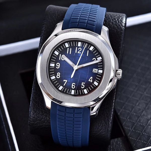 

2019 luxury watch aquanaut automatic movement tainle teel comfortable rubber trap original cla p men men watch watch