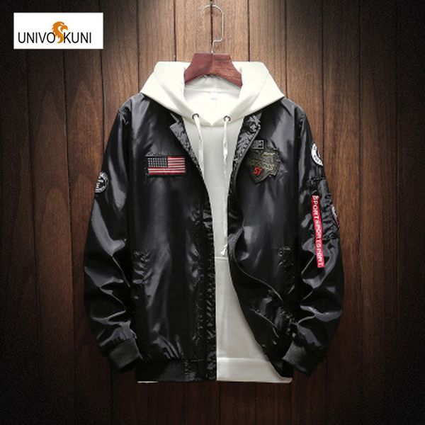 

univos kuni casual men's jacket spring and autumn men's jacket casual shirt loose version size m-4xl wyr73, Black;brown
