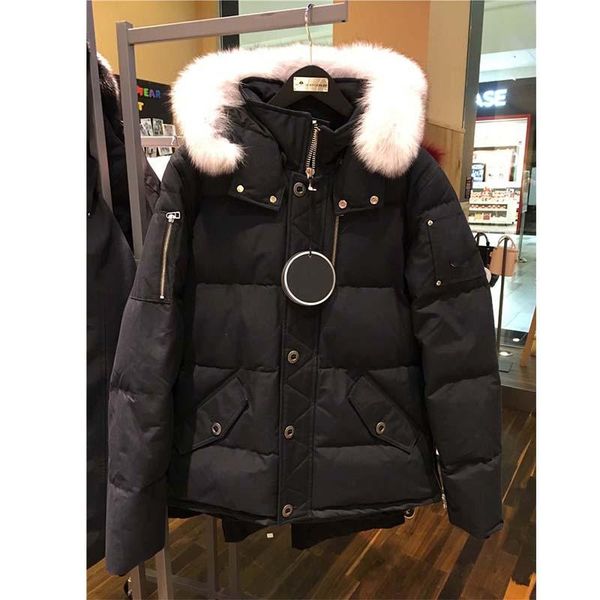 

dhl new men casual down jacket down coats mens outdoor warm man winter coat outwear jackets parkas canada doudoune, Black