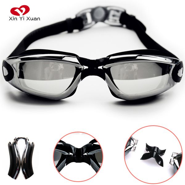 

предписание плавательные очки анти туман очки уф-защиты оптические арена для взрослых мужчин женщины водонепроницаемый swim goggle очки