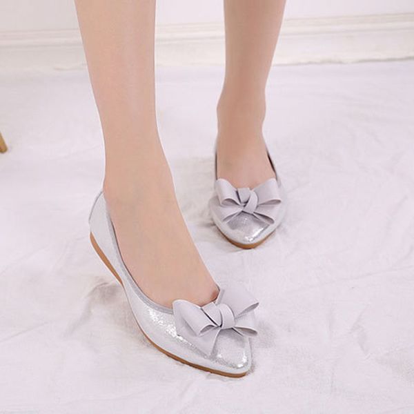 

flats crystal slip on flats women nice spring summer new fashion bowtie flat heels loafers woman flat casual shoes, Black