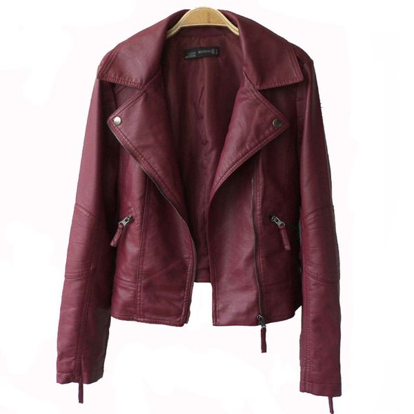 

jackets wine leather slim winter women red bomber coats jacket side motorcycle serpents printed black south riverdale gigsj