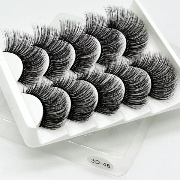 

fiber fake eyelash curling stereo multi-layer eyelash thick fake