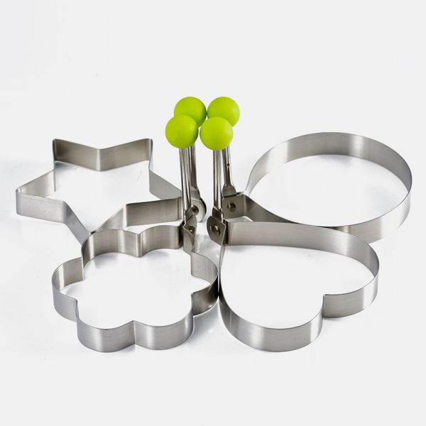 

stainless egg fried cooking kitchen mould omelette mold frying steel 4 styles tools accessories pancake shaper egg sale nhgag
