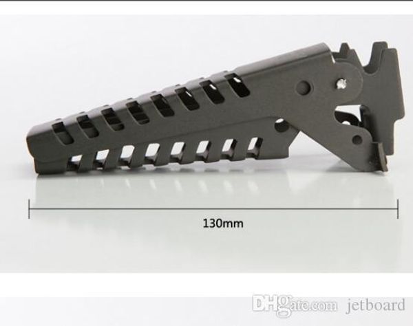 

ultralight портативный alocs cw-g03 открытый барбекю tong пикника посуда gripper pot pan чаша противоскольжения ручной зажим