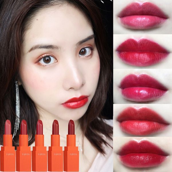 

lasting moisturizing waterproof non-stick cup easy to wear velvet lipstick matte matte lipstick