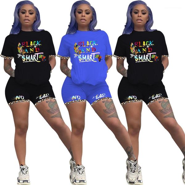 

short sleeve o neck tshirt high waist shorts suit woman designer sport suit womens letters leisure tracksuit slim, Gray