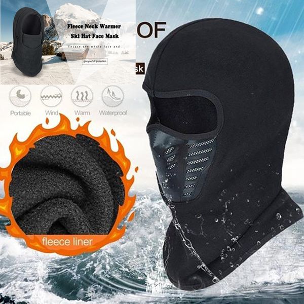 

sally face full face cover warm hood mask hat neck helmet for men women exercise bicycle thermal fleece balaclava hats