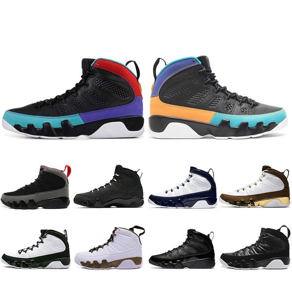 

2019 New Dream It do it UNC 9 IX 9s Mens Basketball Shoes LA Oreo Mop Melo Bred space jam sports Sneakers 7-13