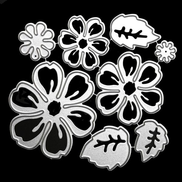 

flower metal cutting dies 3d flower die cuts stencil for scrapbooking embossing / p album decor / diy craft / card making