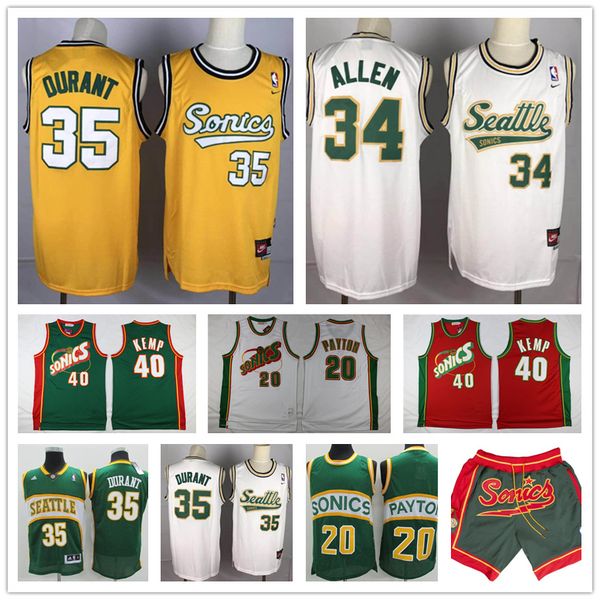 kevin durant supersonics jersey for sale