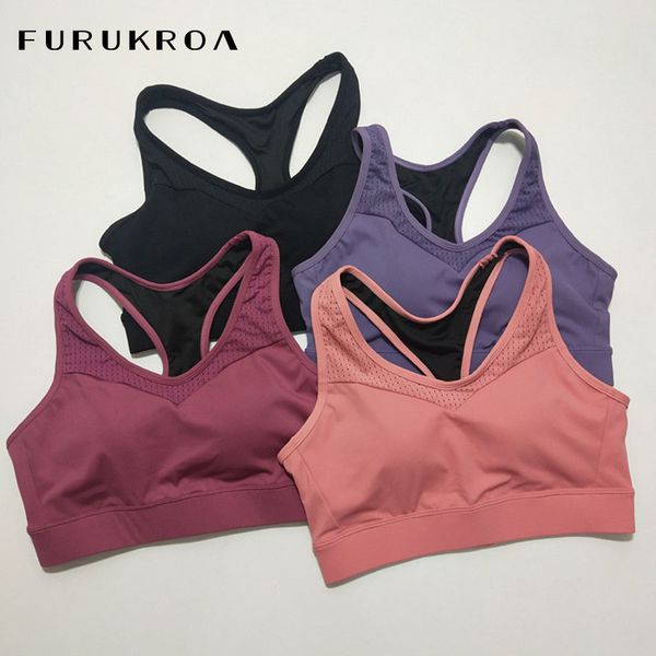 

женщины спорт bra top push up фитнес йога бюстгальтер нижнее белье спорт топы для женщин дышащий running vest gym wear x225b, White;black