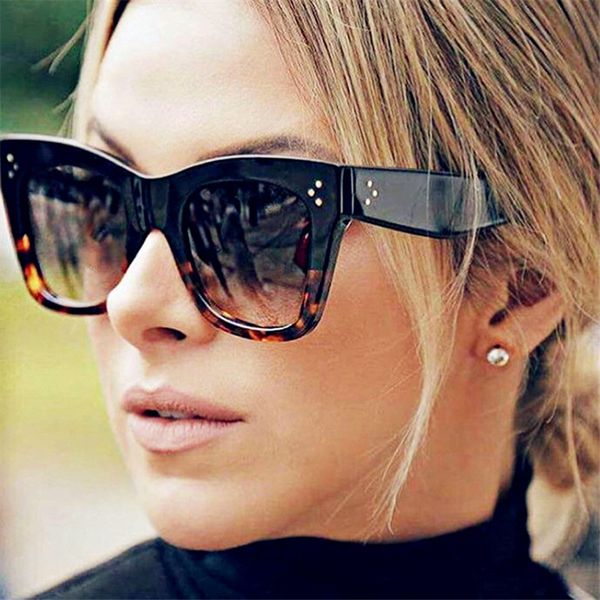 

curtain 2019 luxury rectangle sunglasses women brand design retro fashion cat eye sun glasses female eyewear uv400, White;black