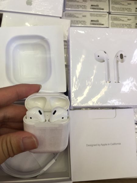 

2019 bluetooth double ear earphone head et a upercopy airpod 1 1 work touch voice control original quality a 1pc