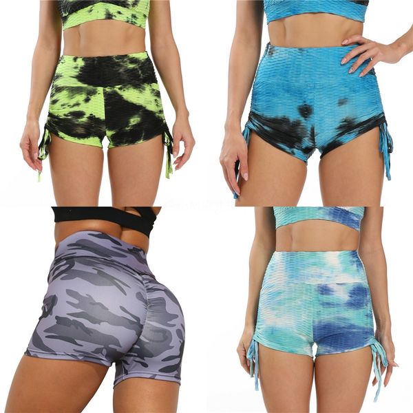 

women yoga leggings capri pants leggings sport fitness gym high waist mesh 3/4 trousers triste #262, White;black