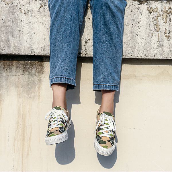 

2020 new release women platform canvas walking shoes all sneakers outdoor star sports luxury girls designers trainers, Black