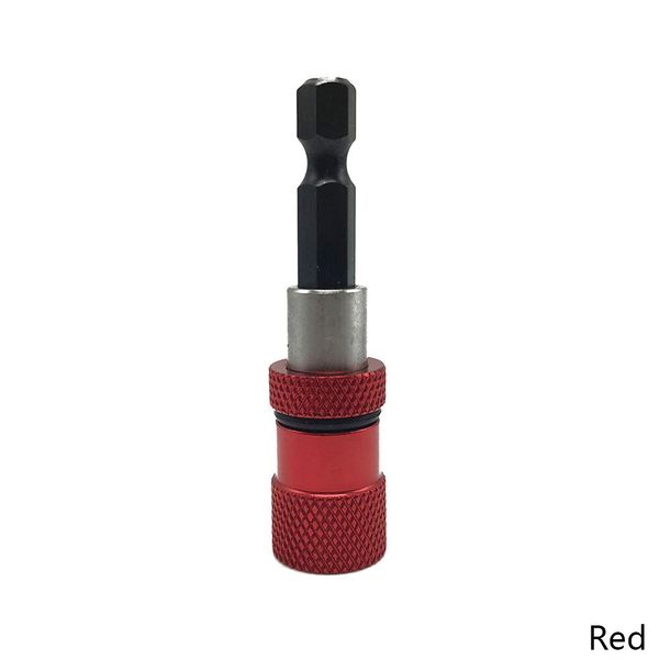 

mini drill chucks blue quick release connecting rod 6.35mm shank diameter 60mm long magnetic hexagonal detachable 2018 new sale