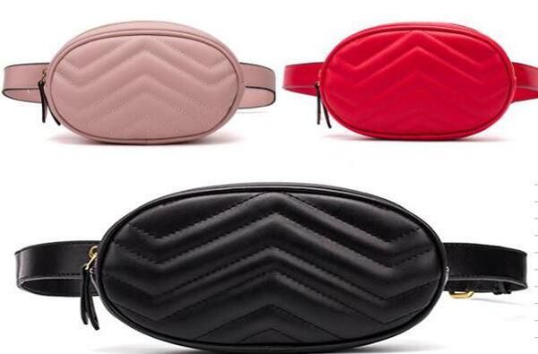

2020 new pu brand bags waistpacks leather brand designer beach waist bag clutch wallet travel bags # 558g