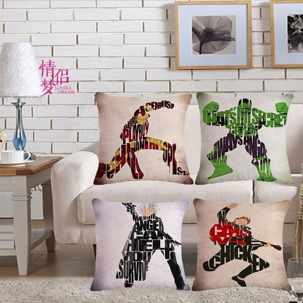 

highest quality hero cotton flax pillow back cushion cushion amazon