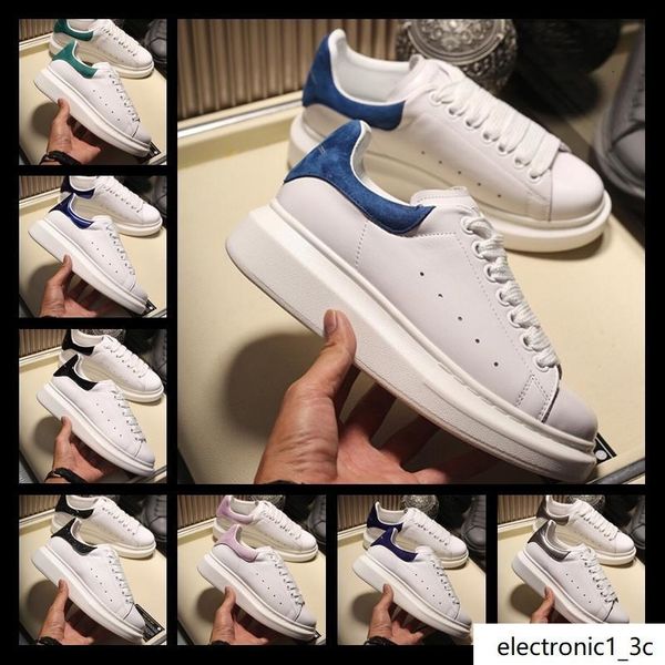 

iduzi designers white leather casual shoes for girl women men black gold red fashion comfortable flat sneakers size 35-44