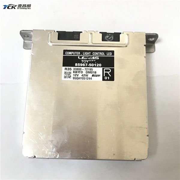 

1x yck original used 8596750120 8596750050 car headlight computer light control led module 3380072195 3390072195 l01 l35 r01 r35