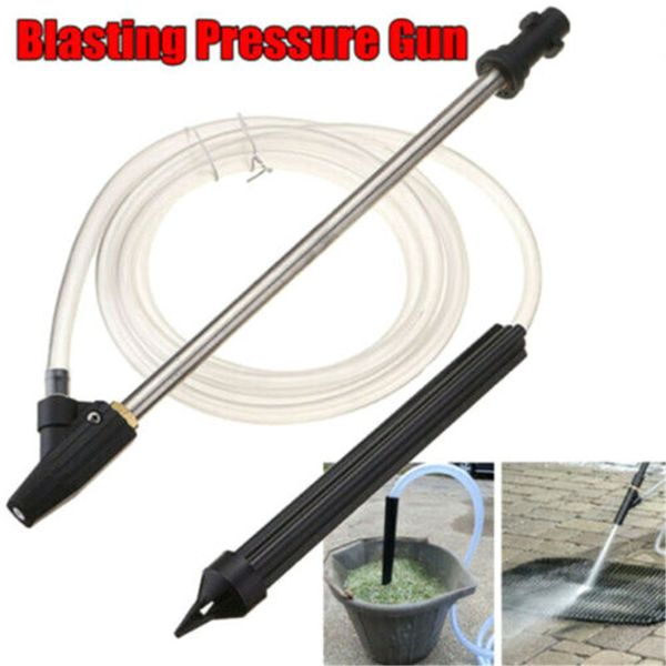 

wet sand blaster pressure washer water sand blasting lance spear wand kit for karcher blasting gun hose pressure washer