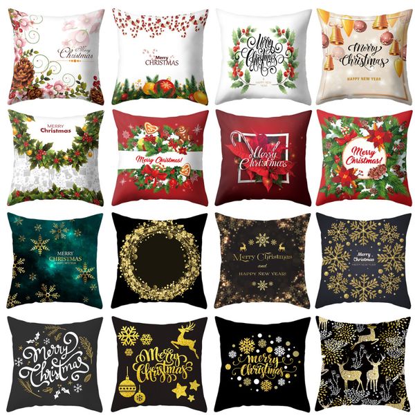 

laphil christmas decoration polyester pillow case christmas ornaments 2018 merry decorations for home happy new year