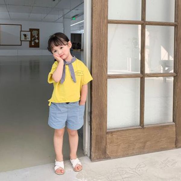 

boys girls designer shorts 2020 fashion casual loose beach shortschildren solid color shorts kids casual pants children pants quanlity, Black