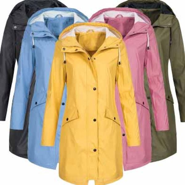 

womens designer outdoor jackets solid color coat mountaineering suit with cap selling 5 styles for wholesale new style size s-5xl